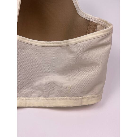 Cacique 46D White Lace Underwire Bra - Picture 4 of 10